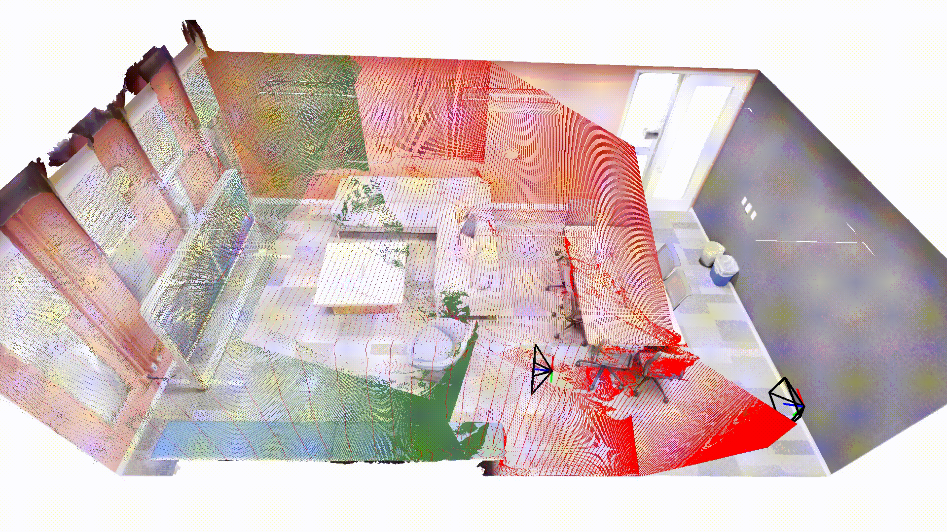 Replica Office3 Scene Traj Optimization