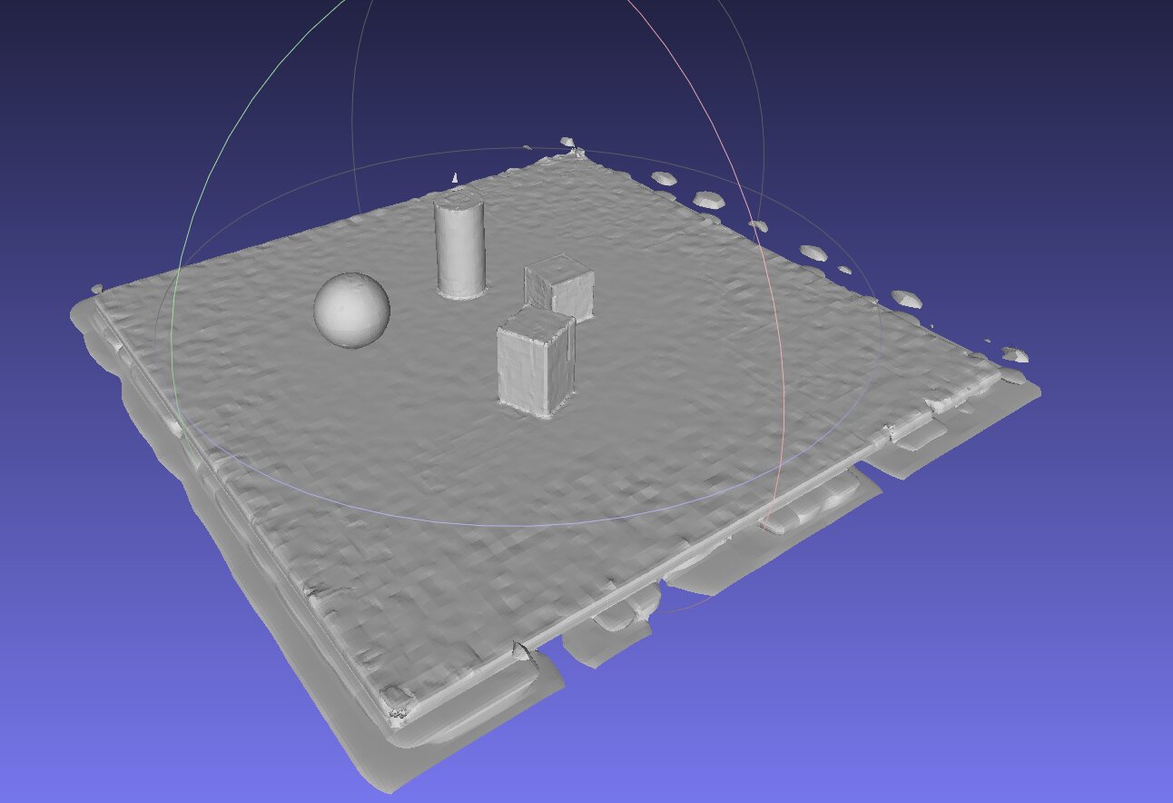 Mesh reconstructed online by OREN